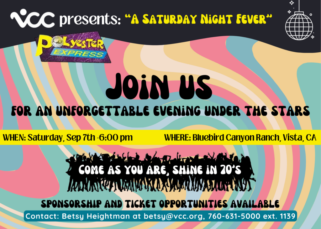 Vista Community Clinic Gala Flyer