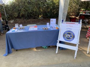 WCV table at Fall Fun Festival 