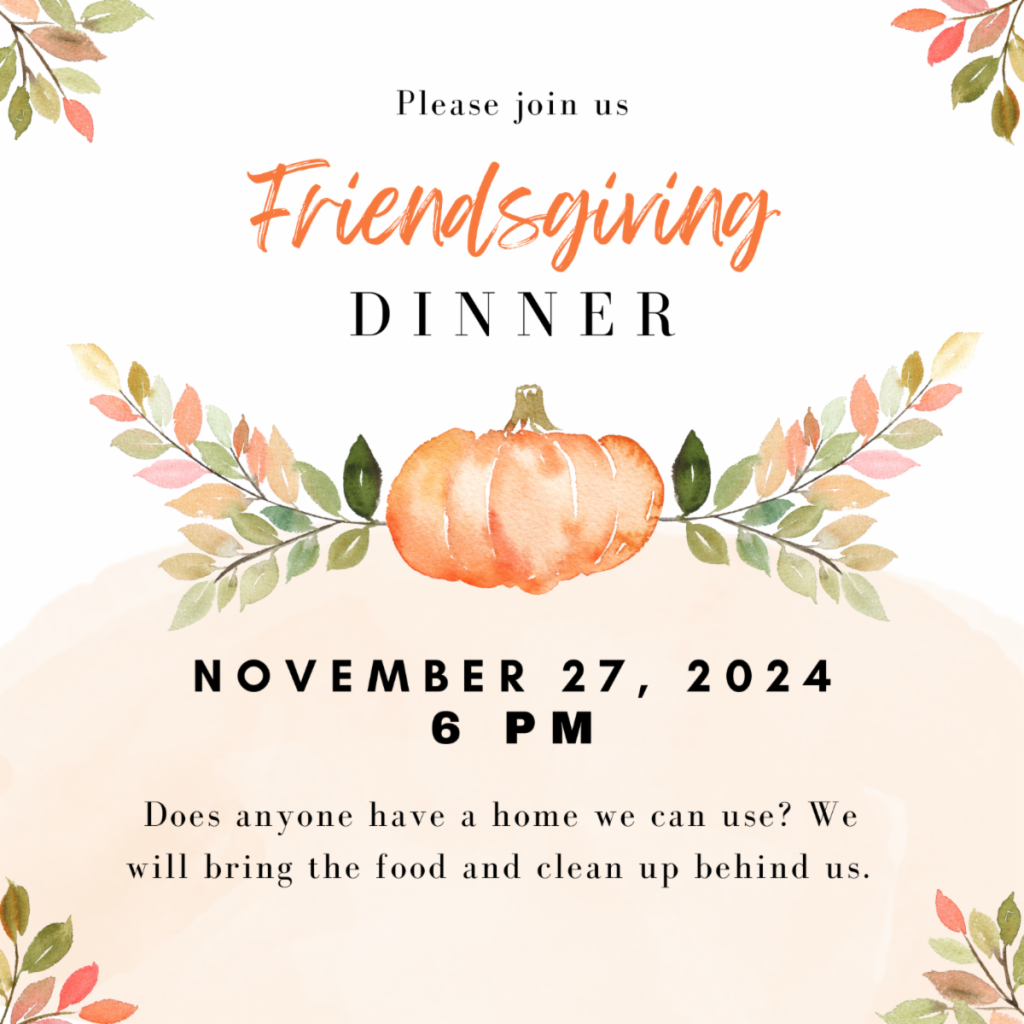 Friendsgiving Flyer