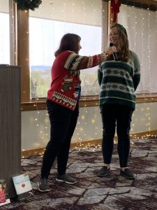 Kati was our Improv Volunteer