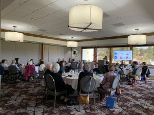 Full room of participants at the January 8, 2025 WCV meeting