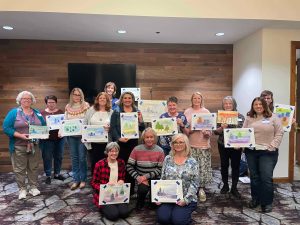 Watercolors at January 2025 WCV @ Night