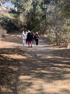 January 2025 walk at the duck pond with WCV members.