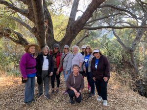 January 2025 walk at the duck pond with WCV members.