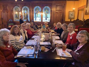 The group at Friendraisers at Old Spaghetti Warehouse in February 2025