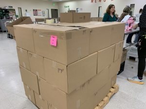 North County Food Bank evening warehouse shift