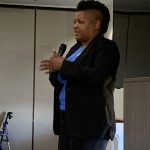 Keisha speaking to our group about FFWW