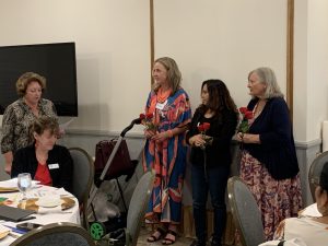 Initiation of three new members - WCV at night