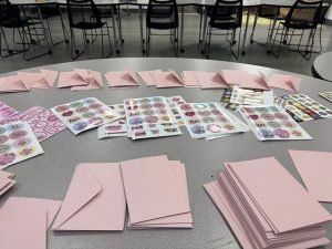 WCV donated Jewelry to kids at Boys and Girls Club to give to their moms for Mother's Day