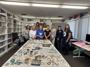 WCV donated Jewelry to kids at Boys and Girls Club to give to their moms for Mother's Day