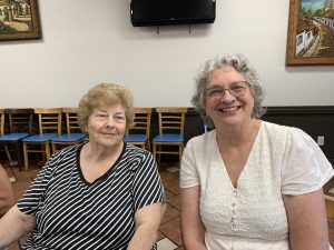 Alice and Tenaya at WCV Book Club