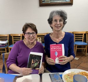 Judy and Nancy at Book Club