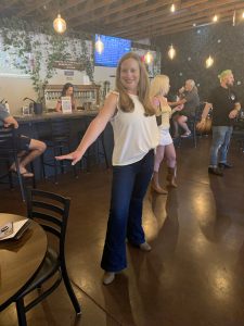 Social Chairman Kati planned a fun evening