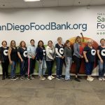 The WCV volunteer team at the Food Bank