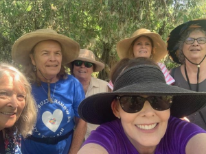 June 2025 walkers at Guajome