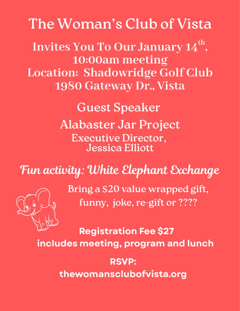 January 2026 Meeting Flyer