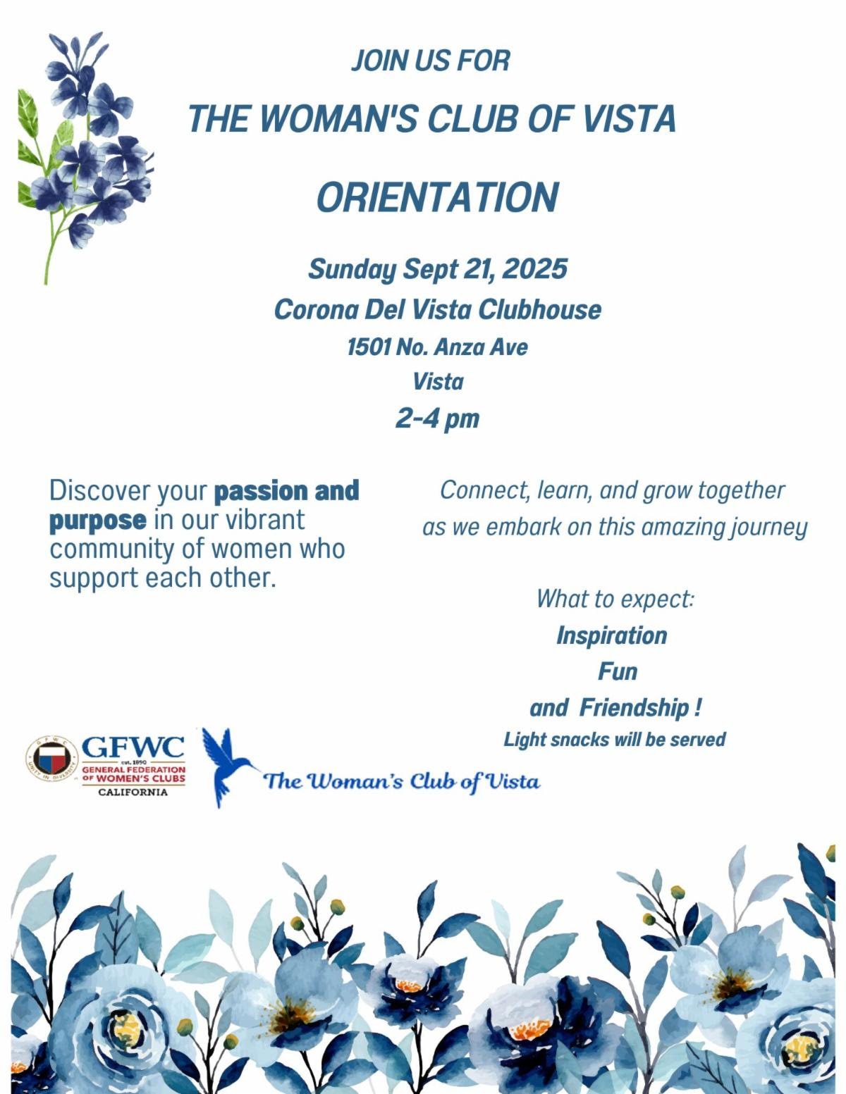 Orientation Flyer