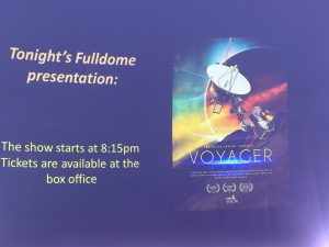 Evening at the Planetarium