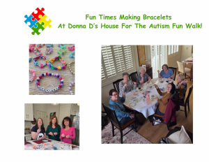 Bracelets for Autism Walk