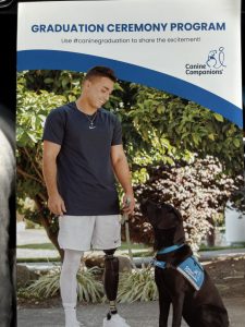 Canine Companions graduation event