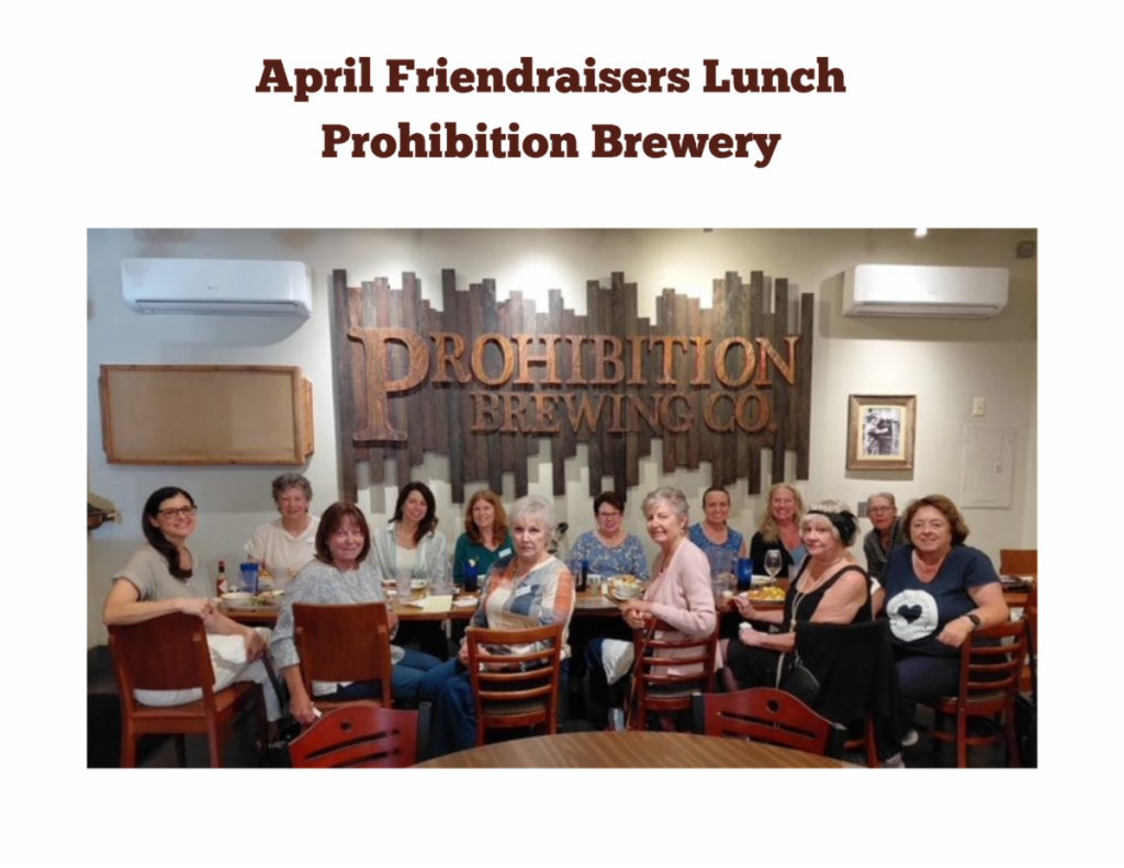 April 2026 Friendraisers