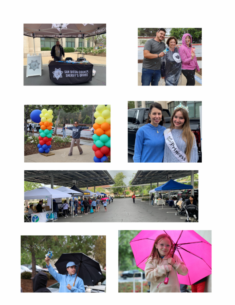 Photo Collage from Autism Walk 2026