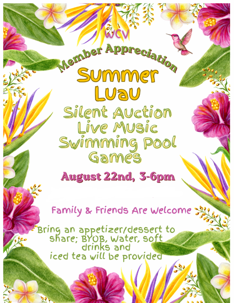 Summer 2026 Luau flyer