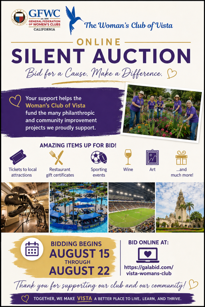 Silent Auction Flyer